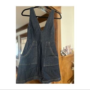 Sexy reformation denim dress